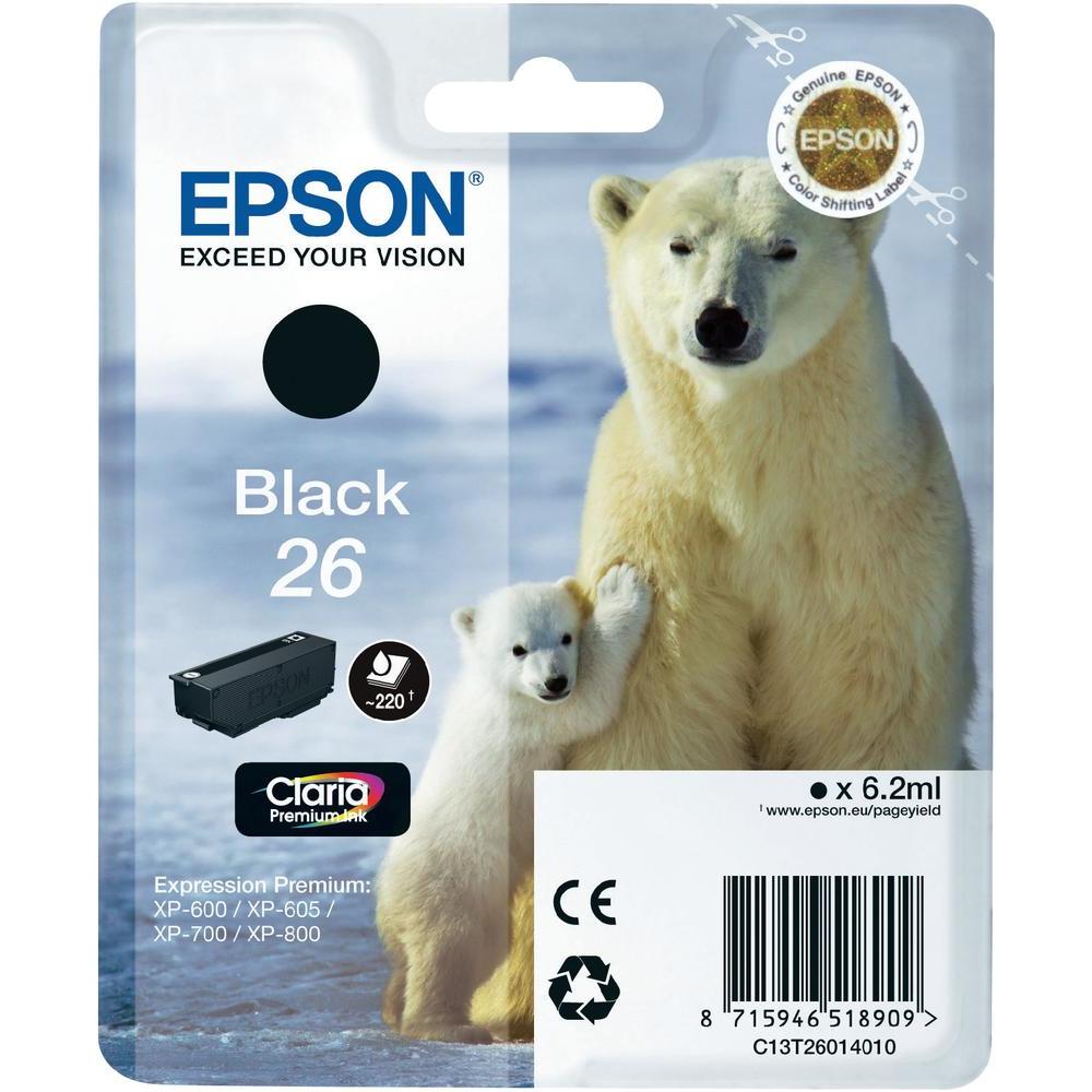 Cartus EPSON 26 C13T26014010, Black