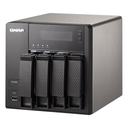Network Storage QNAP TS-419P II, 4-bay - eMAG.ro