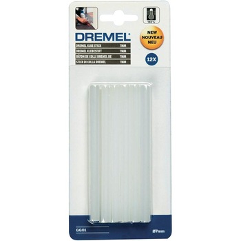 Set 12 baghete universale pentru lipit la temperatura mare Dremel GG02, 7 mm Set 12 baghete universale pentru lipit la temperatura mare Dremel GG02, 7 mm