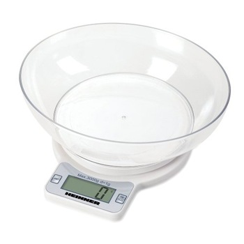 Cantar de bucatarie Heinner Quick 3000, 3 kg, Alb Cantar de bucatarie Heinner Quick 3000, 3 kg, Alb