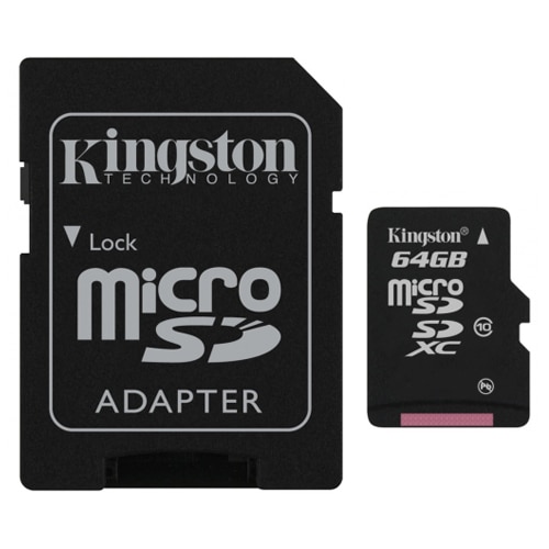 prayer Droop Fable Card de memorie Kingston MicroSDXC, 64GB, Class 10 + Adaptor - eMAG.ro