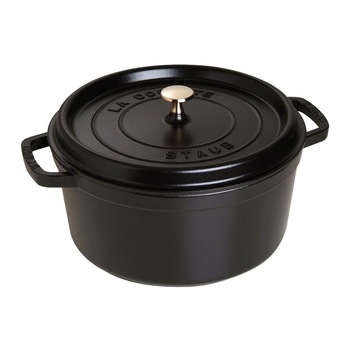 Oala Cocotte fonta 34 cm/12,6 l, Black - Staub Oala Cocotte fonta 34 cm/12,6 l, Black - Staub