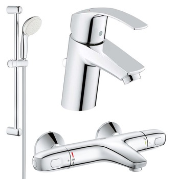 Set complet baterii baie cada cu termostat Grohe Grohtherm 1000-Gro127 Set complet baterii baie cada cu termostat Grohe Grohtherm 1000-Gro127