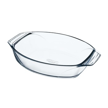 Vas termorezistent Pyrex, oval 35 x 24 cm Vas termorezistent Pyrex, oval 35 x 24 cm
