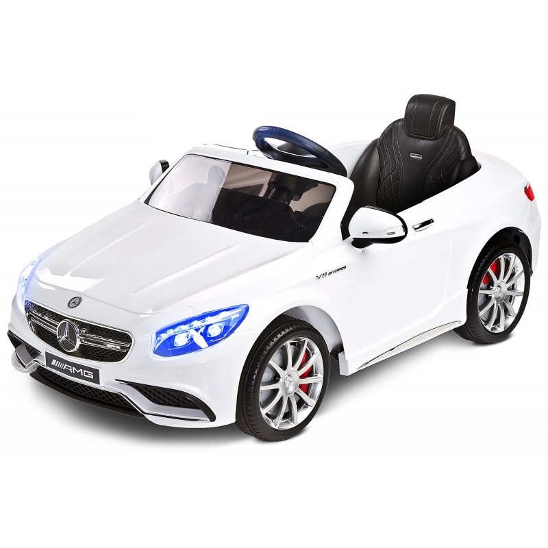 Masinuta electrica Toyz Mercedes-Benz S63 AMG 12V white