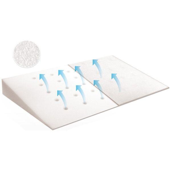 Perna plan inclinat Baby Matex Klin 40x36 cm White