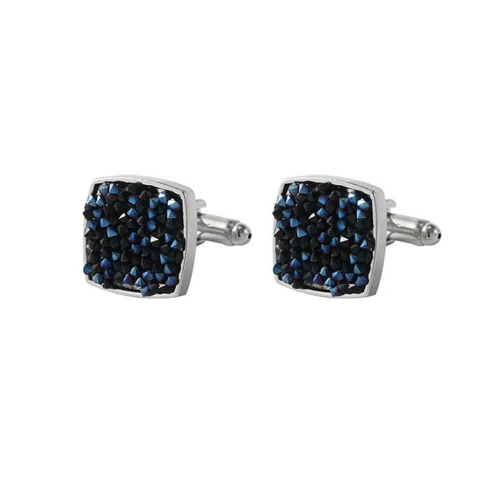 Копчета за риза Pietre 5111 Sic Moda, Сребристи, Метална сплав