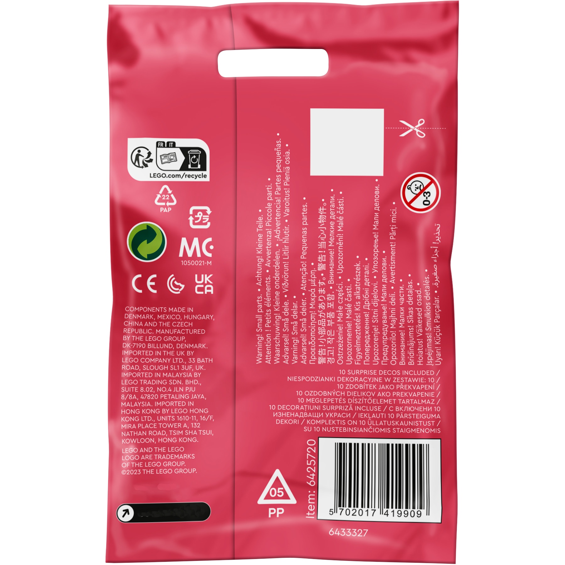 LEGO® DOTS 41803 Extra DOTS - 8. sorozat – Csillogás és ragyogás - eMAG.hu