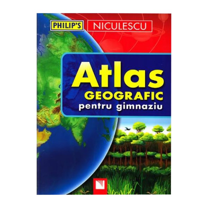 Atlas geografic pentru gimnaziu