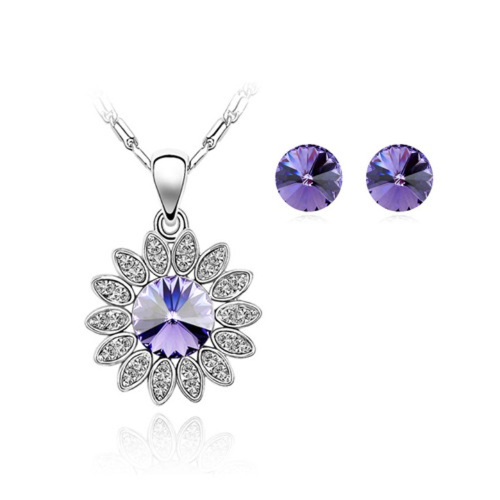 Set bijuterii Light Purple Sun