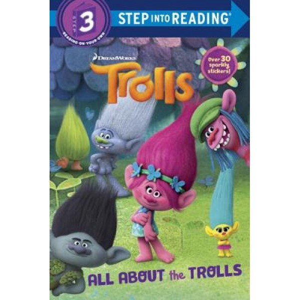 Trolls Deluxe Step Into Reading with Stickers (DreamWorks Trolls), Random House (Author)