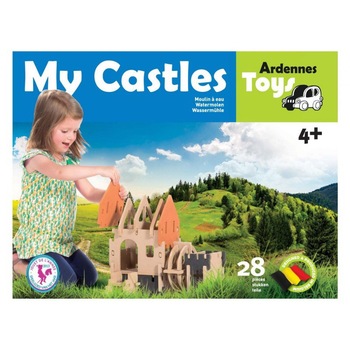 Joc constructie Moara de Apa, oras medieval Joc constructie Moara de Apa, oras medieval