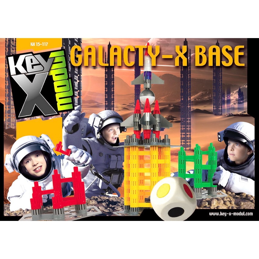 Joc educativ de societate, Galacty X Base, constructie