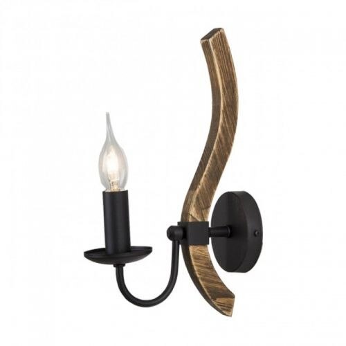 Aplica Avonni Bella , finisaj Negru 1xE14 max40W