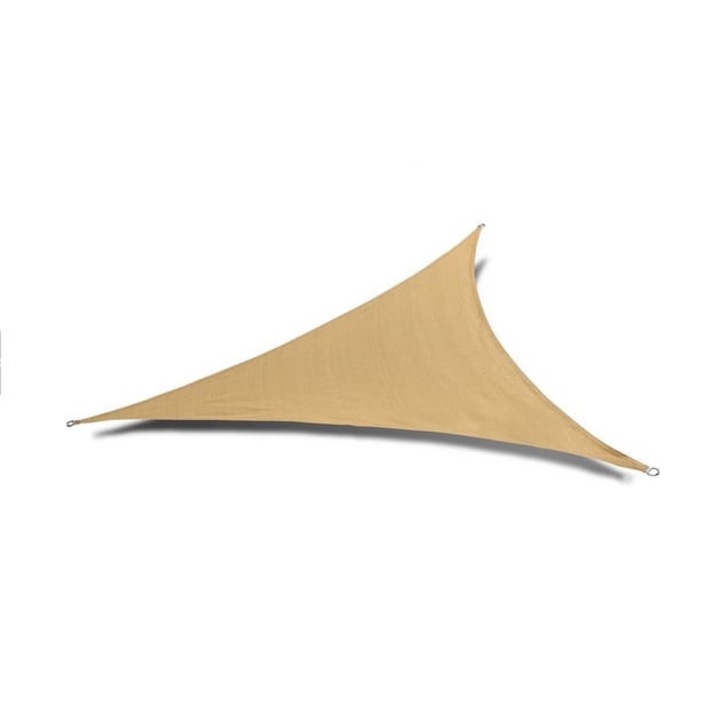 Plasa de protectie, Dixiestore, Pentru umbra, 200 x 200 cm, Panza, Otel inoxidabil, Galben