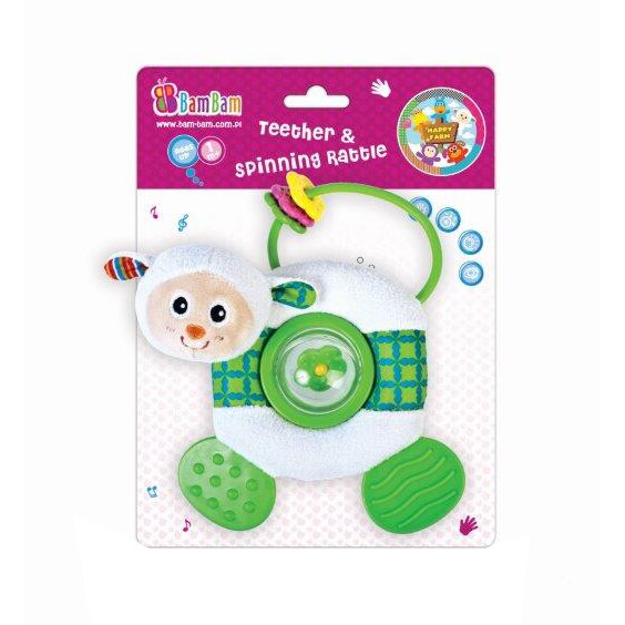 Jucarie dentitie BamBam, Oita, verde