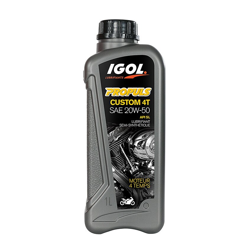 Ulei motor 4T semi-sintetic IGOL PROPULS CUSTOM 20W-50 , 1L