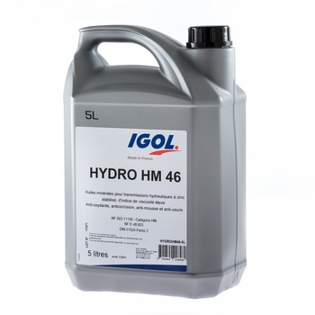 Ulei hidraulic IGOL HYDRO HM 46, 5L Ulei hidraulic IGOL HYDRO HM 46, 5L