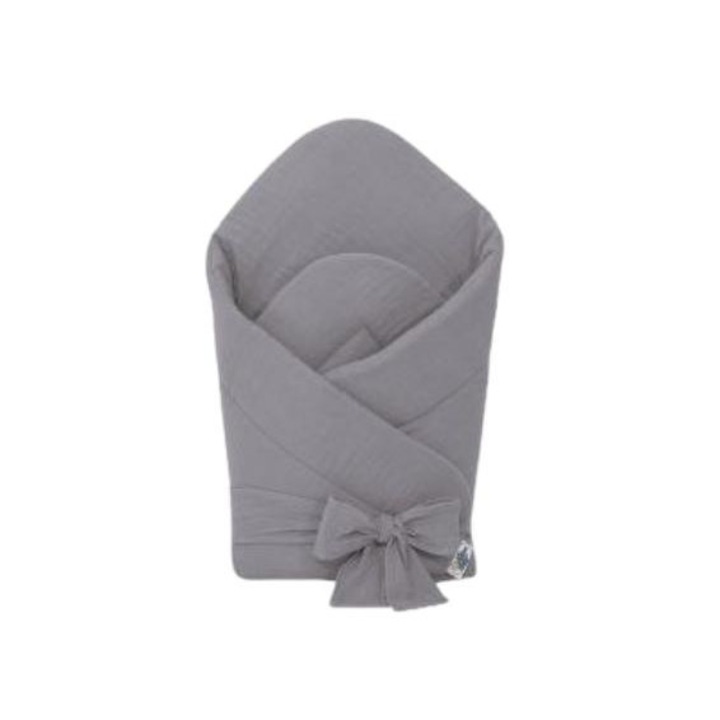 Муселинено одеяло, My Sweet Baby, Памук, Антрацит