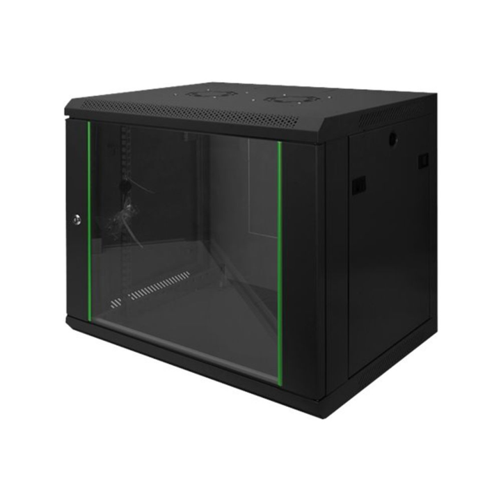 DIGITUS Rack Dynamic Basic 19" 474x600x450 9U fekete fali rack szekrény (DN-19 09-U-EC-SW)