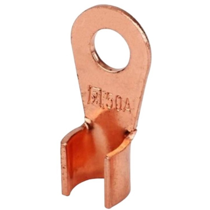 Conector cupru tip papuc, 50A, 6.3 mm