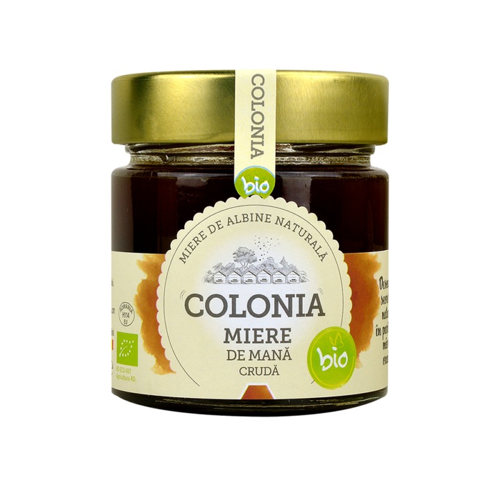 Miere de Mana Bio cruda, Colonia, 270 g