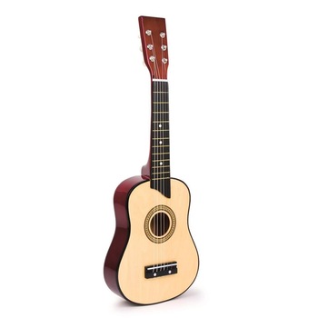 Chitara de lemn copii 65 cm natur Chitara de lemn copii 65 cm natur