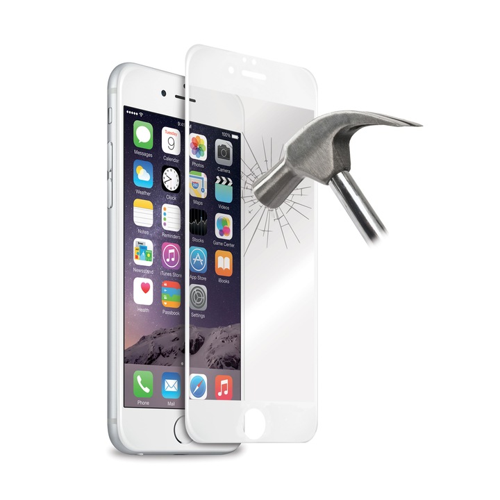 Стъклен протектор PURO Full Edge за iPhone 6S Plus, iPhone 6 Plus