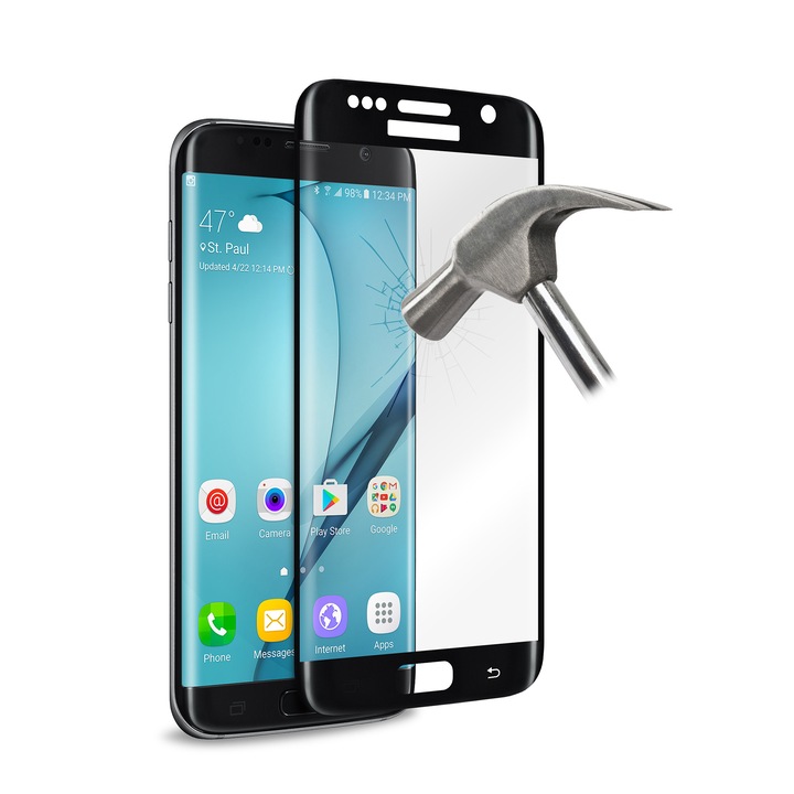 Стъклен протектор PURO Full Edge за Samsung Galaxy S7 Edge