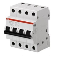 siguranta tetrapolara automata abb sh204l-c 63 curent nominal 63 a 4 poli capacitate de rupere 45 ka curba de declansare c imagen 15_0_
0