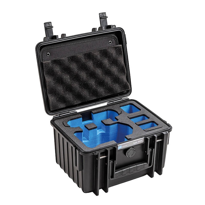 B&W Type 2000 Чанта за носене на дрон за DJI Mini 3 Pro, черна