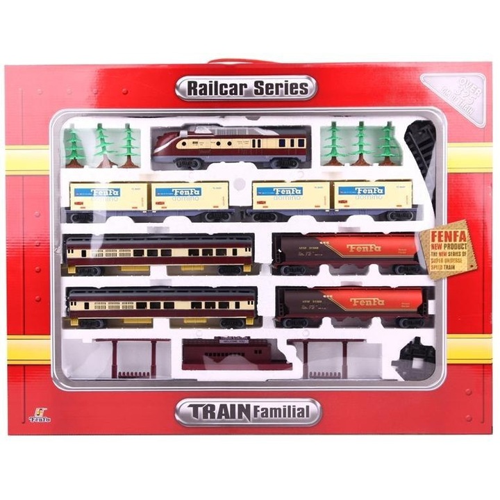 Vonat Fenfa 1601B, Nieznany, 3 év+, 1:87 méretarány, többszínű