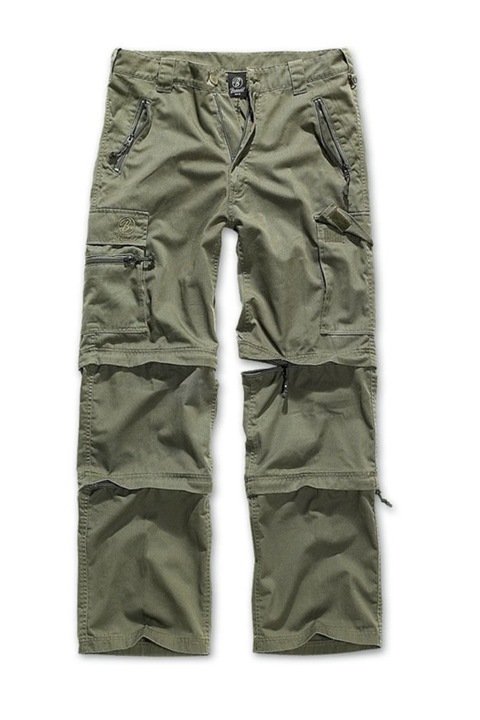 Túranadrág Brandit 3in1 Savannah, Olívazöld