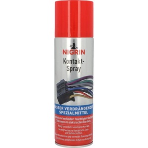 Spray pentru contacte electrice Nigrin, curata si protejeaza, elimina grasimile de contact, straturile de oxid si sulfura, 300 ml