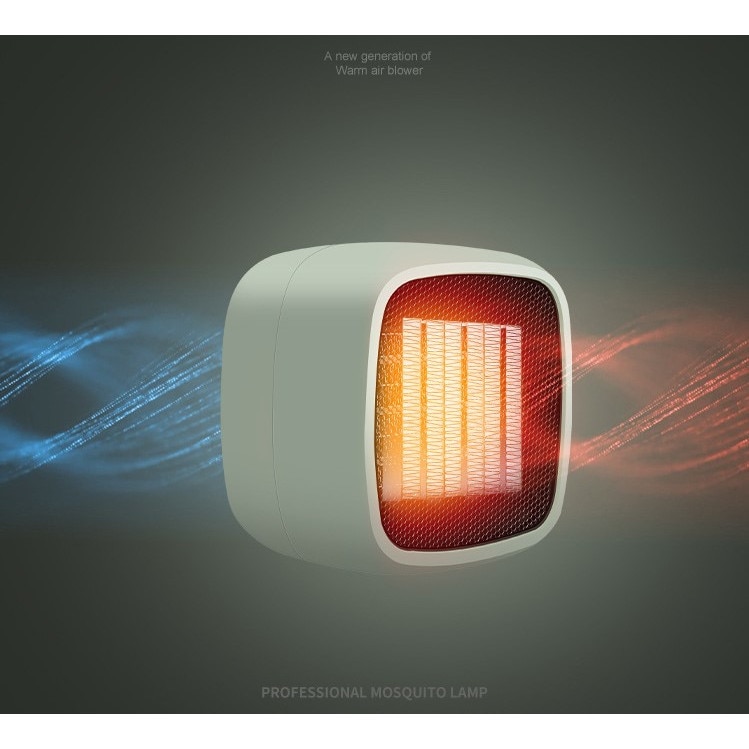 Mini Radiatori Mini radiator electric portabil Flippy, 800 W, 2 trepte, 150x120x175 mm ...