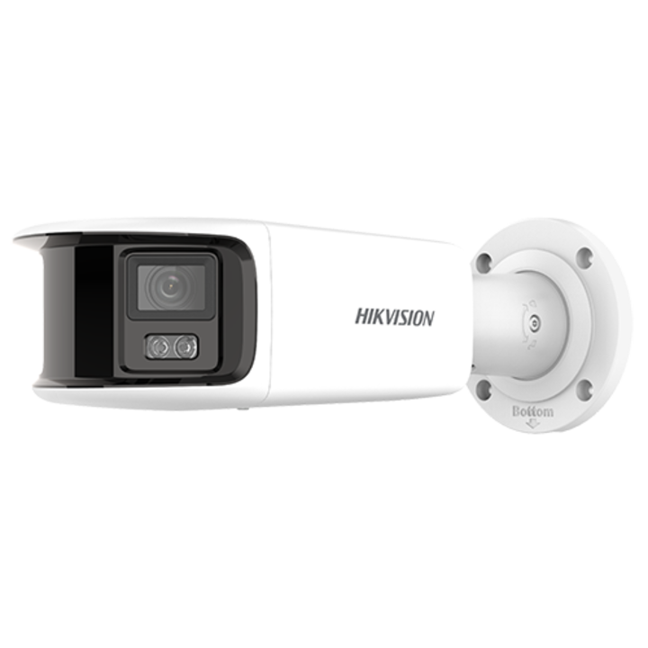 ColorVu - Камера IP 8MP, Панорамна гледка 180гр., WL 40m, Аудио - Hikvision DS-2CD2T87G2P-LSU-SL-4mm