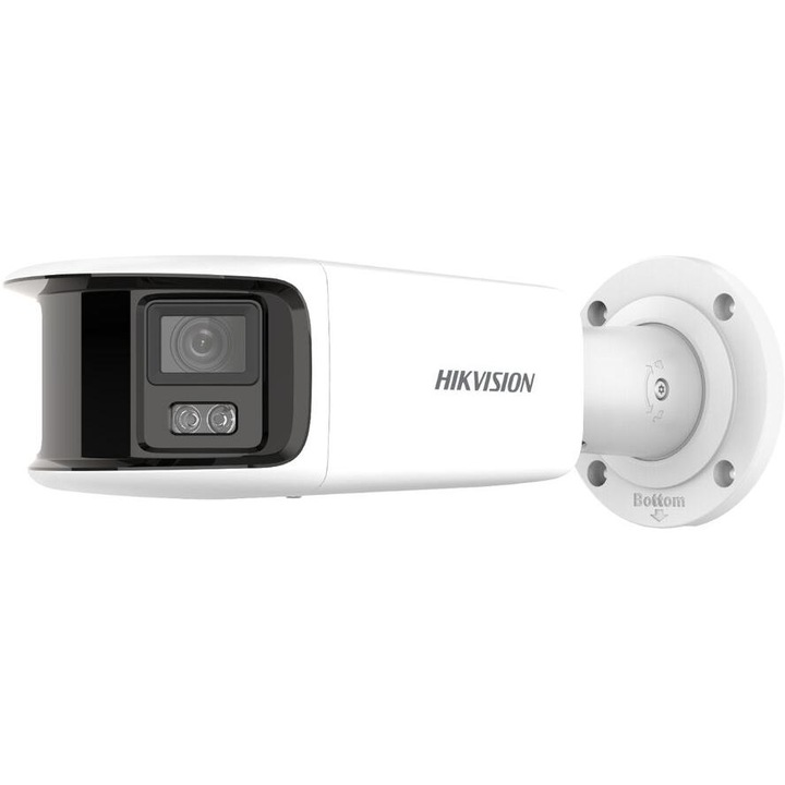 Camera supraveghere IP, 8MP, Panoramic view, WL 40m, Audio - Hikvision DS-2CD2T87G2P-LSU-SL-4mm