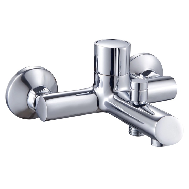 Смесител за вана Axys Malbera, едноръкохватков, хром