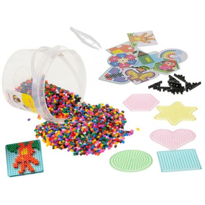 Set de 5.000 de margele de calcat, cu 5 matrite si accesorii