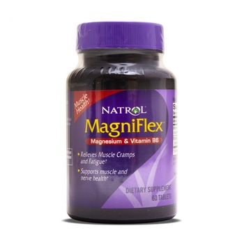 Supliment alimentar Natrol MagniFlex (Magnesium + Vitamin B6), 60 tabs Supliment alimentar Natrol MagniFlex (Magnesium + Vitamin B6), 60 tabs