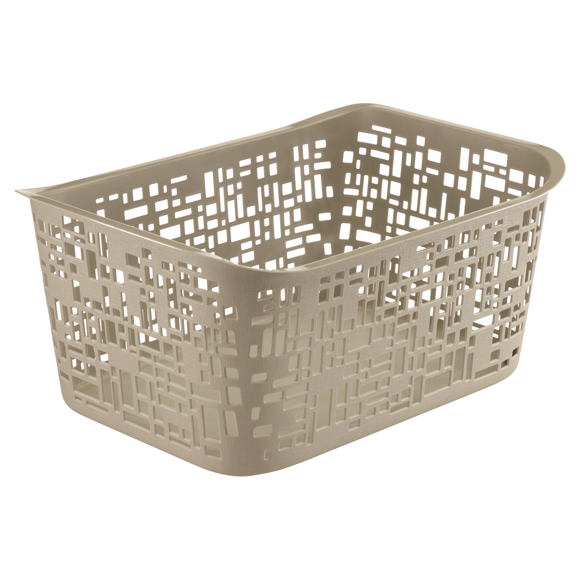 Cos depozitare Rotho, 370×268×175 mm, 10 l, capucino