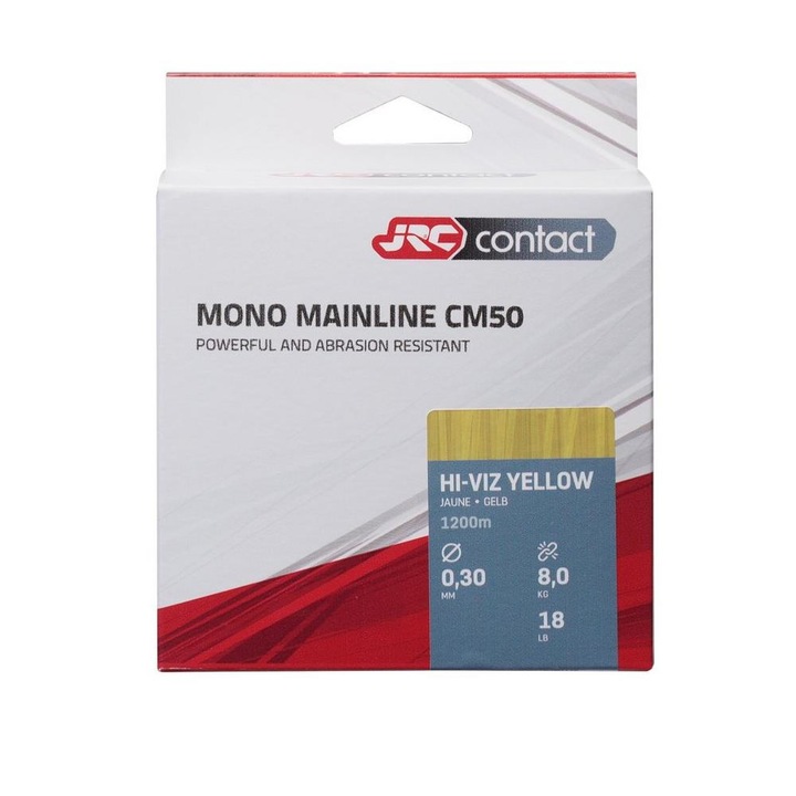 Монофилно влакно JRC Contact CM50 HVz Yellow 0.35m 10.5kg 1200m