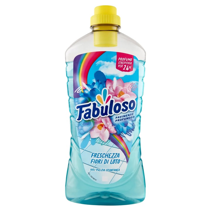 Detergent Pardoseli Parfum Flori de Lotus Fabuloso, 950 ml