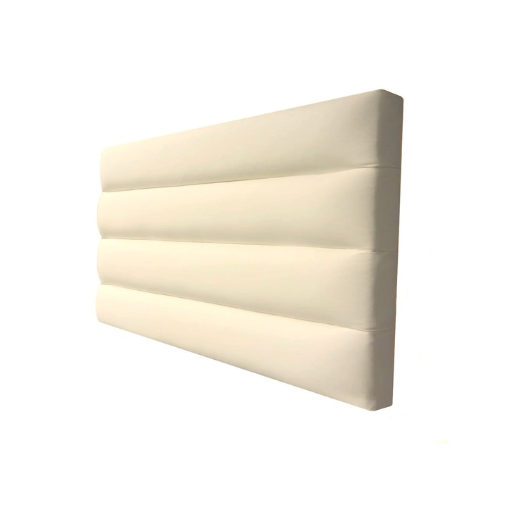 Fran ágytámla, csíkos, krémszínű, 60 x 90 cm