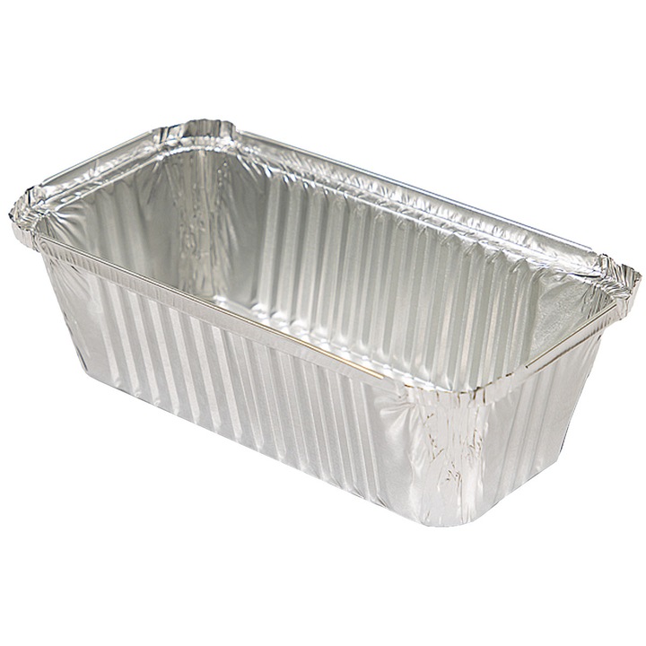 100 db-os készlet Alumínium rakott, 1000 ml, 20,4x9,8x6 cm