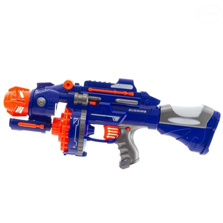 Mini pusca de jucarie, EUROBABY ZABAWKI, 8 ani+, Multicolor