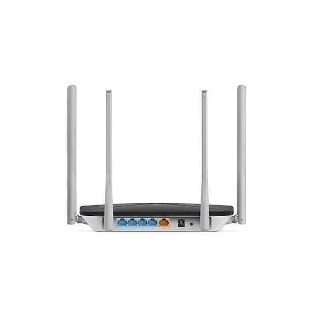 Router Wireless Dual Band Ac1200 4 Antene Fixe, Mercusys
