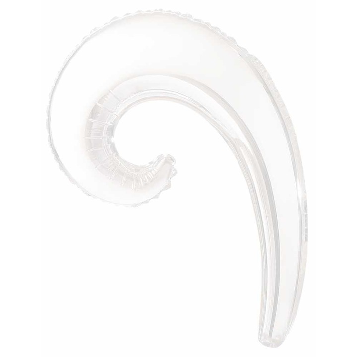 Balon Folie 35cm Val Curly Alb 19933