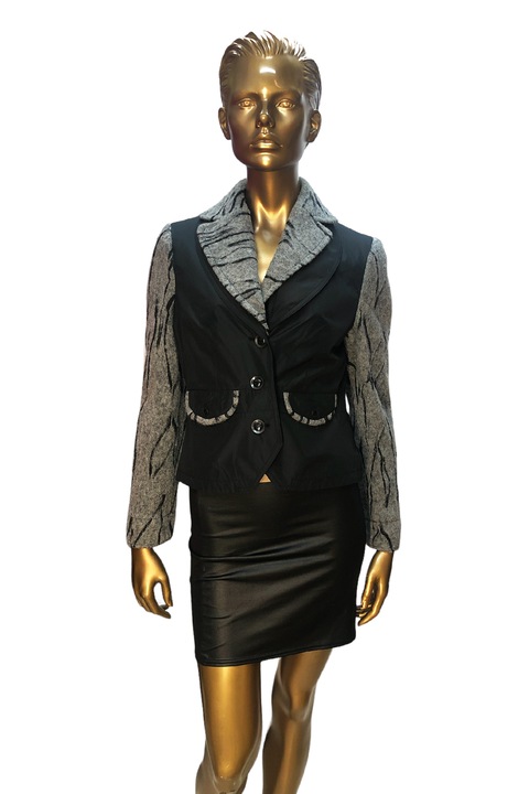 Steilmann női rövid kabát, Fekete