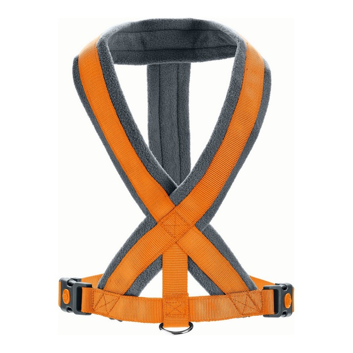 Hunter London Comfort kutyapóráz, 48-56 cm, narancs
